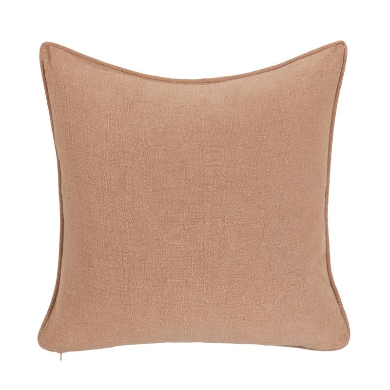 Villa by Classic Home Bedford Linen Fabric Throw Pillow