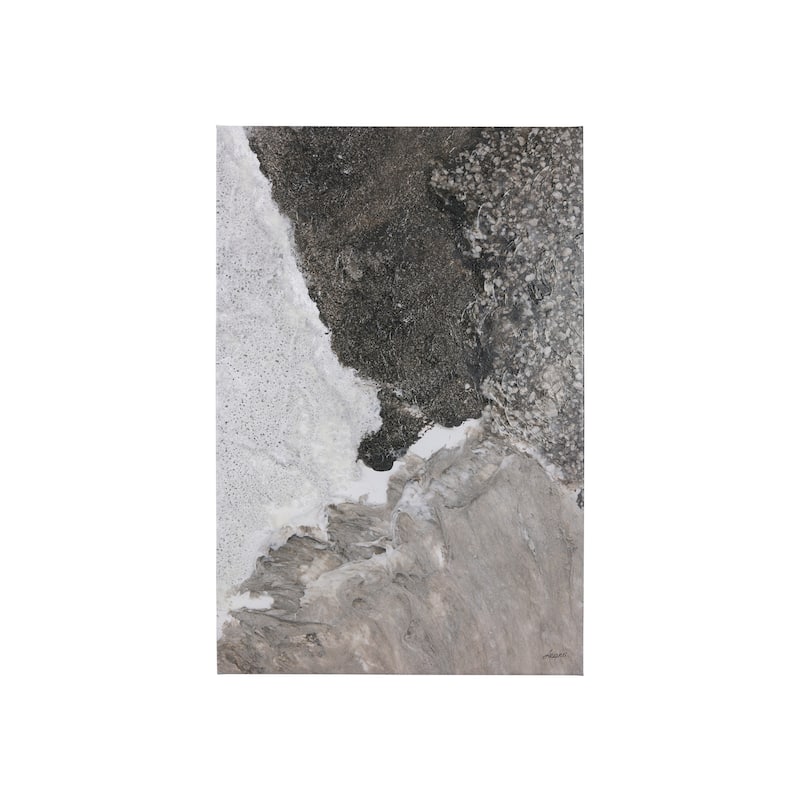 Mudslide I (28 x 42 ) Canvas Art Print - Small