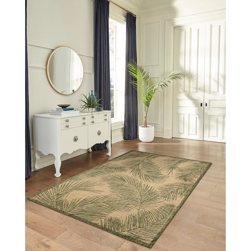Liora Manne Carmel Fronds Indoor/Outdoor Rug