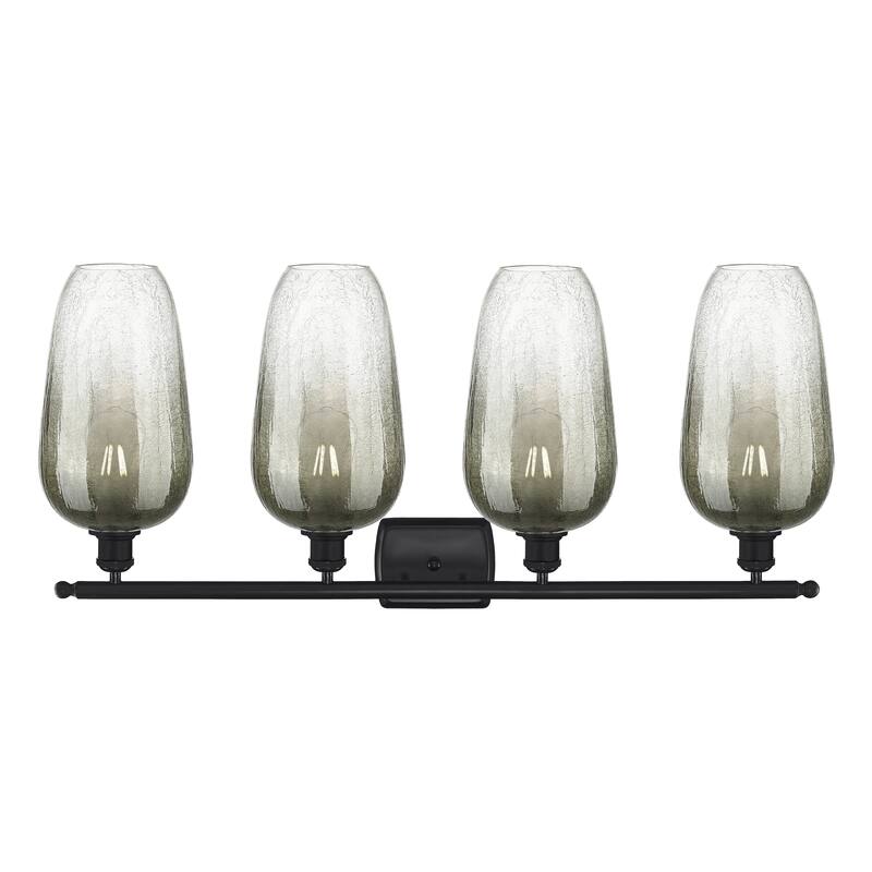 Innovations Lighting Endless Possibilities Ballston - Brookhaven Flute - 4 Light 37" Bath Vanity Light