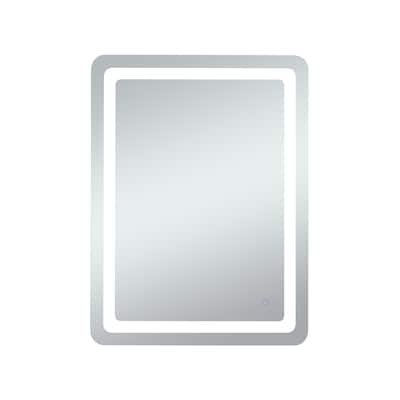 Indigo Home 30in x 40in soft edge LED mirror