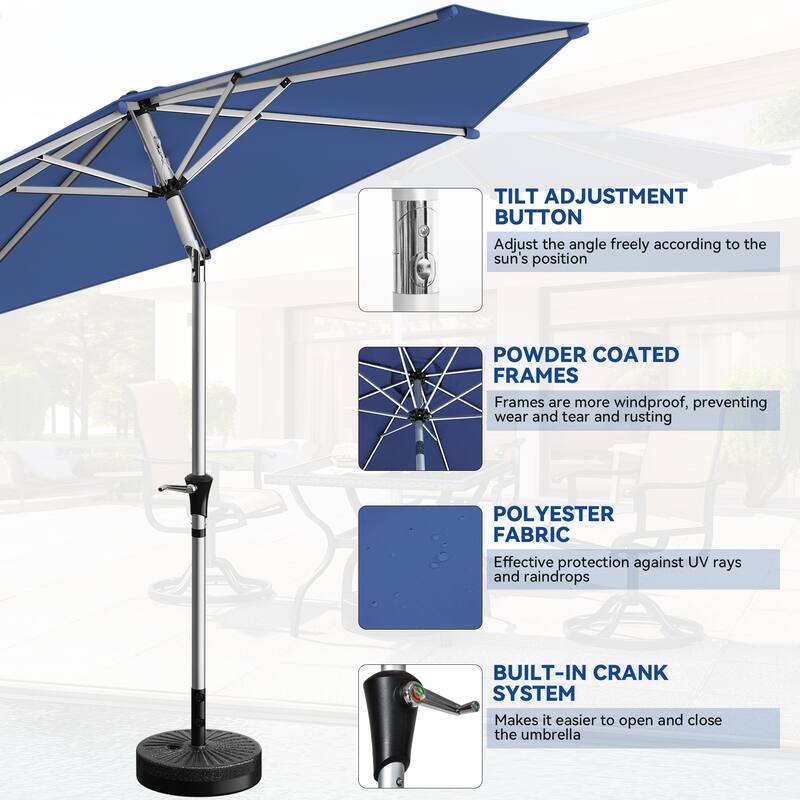 10FT Market Patio Umbrella