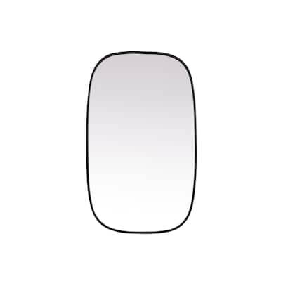 Elegant Lighting MR2B2440 Brynn 24" W x 40" H Modern Oval Bathroom