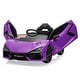 preview thumbnail 29 of 47, 12V Kids Ride On Car, Licensed Lamborghini Revuelto Electric Car for Kids Purple