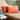 Sunbrella Melon/Coral Indoor/Outdoor Knife Edge Pillow (Set of 2)