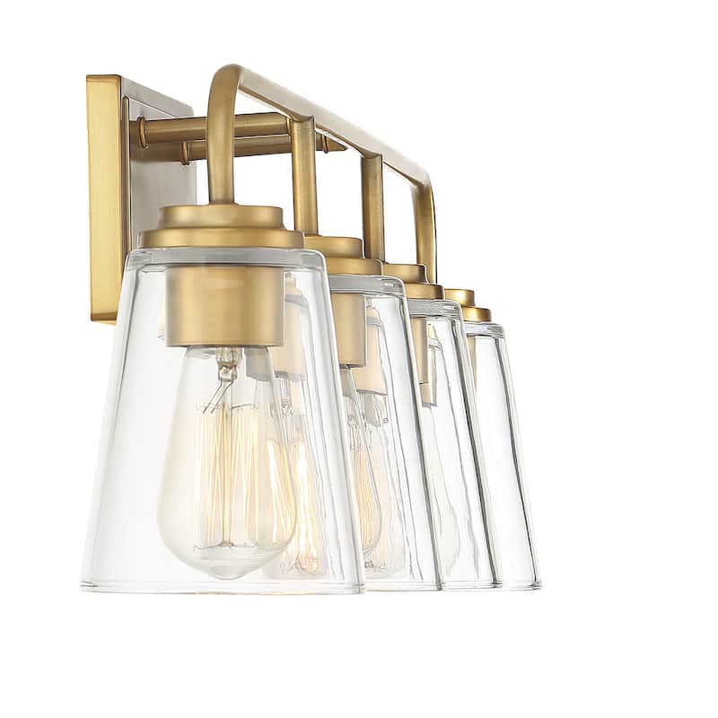 Meridian M80045 4 Light 32" Wide Bathroom Vanity Light with Tapered