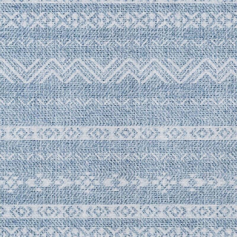 HomeRoots Southwestern Transitional Rectangle Outdoor Rug