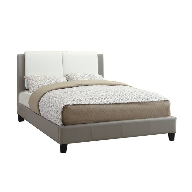 Faux Leather Upholstered Bed