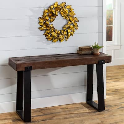 Richland Indoor/Outdoor Reclaimed Wood Console Table