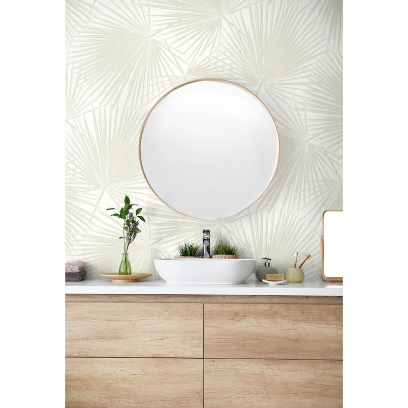 NextWall Aruba Palm Peel and Stick Wallpaper