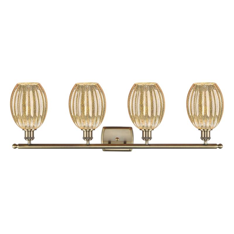 Innovations Lighting Endless Possibilities Ballston - Preston - 4 Light 36" Bulb Shade Bath Vanity Light
