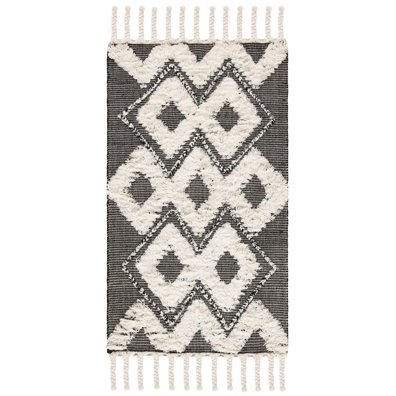 SAFAVIEH Hand-knotted Kenya Helju Southwestern Tribal Wool Rug