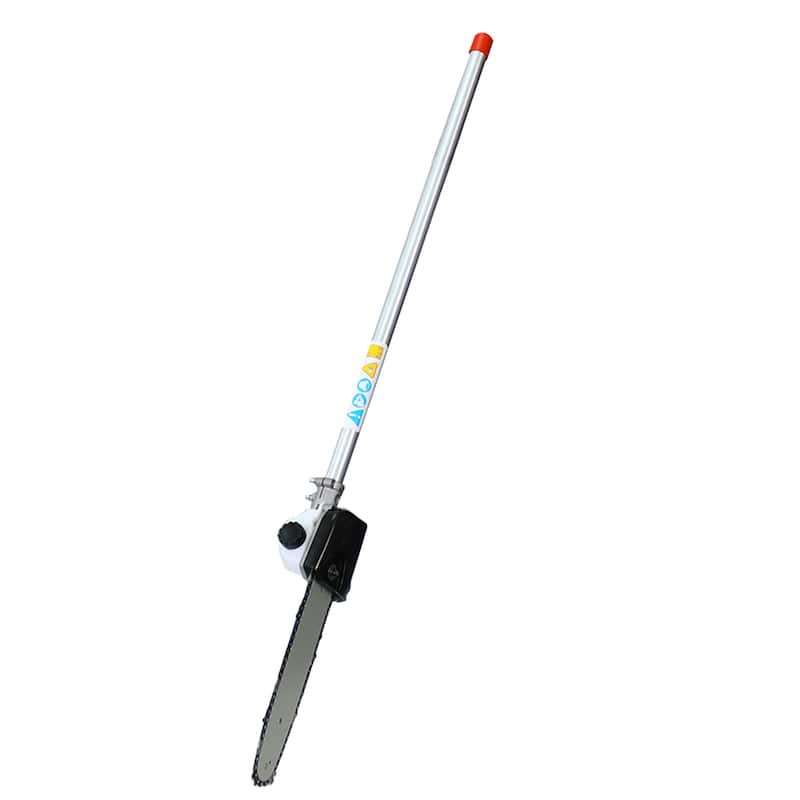 4 in 1 Multi-Functional Trimming Tool, 52CC 2-Cycle Garden Tool System with Gas Pole Saw, Hedge Trimmer, Grass Trimmer