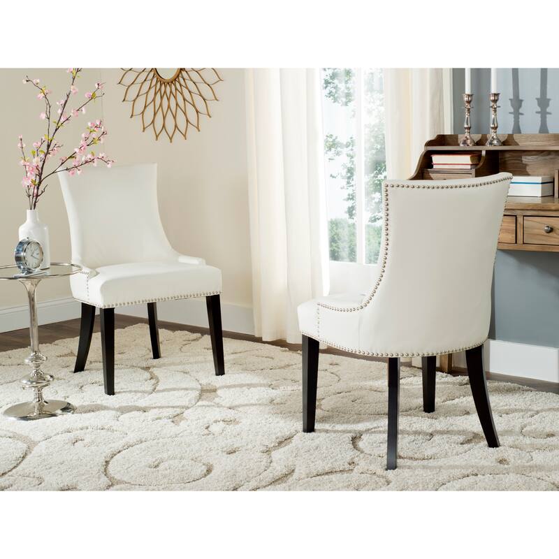 SAFAVIEH Lester Dining Chair (Set of 2) - 24"W x 25"D x 39"H