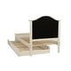 preview thumbnail 5 of 13, Twin Size Bed with Trundle and Button Tufted Headboard