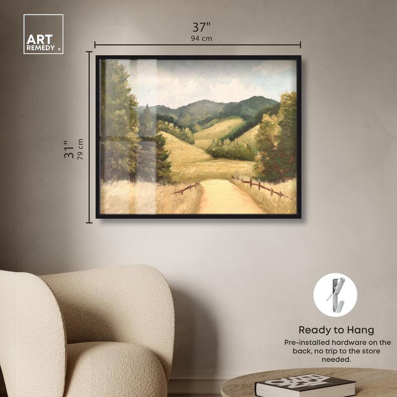 Summer Fields Shadowbox by Art Remedy