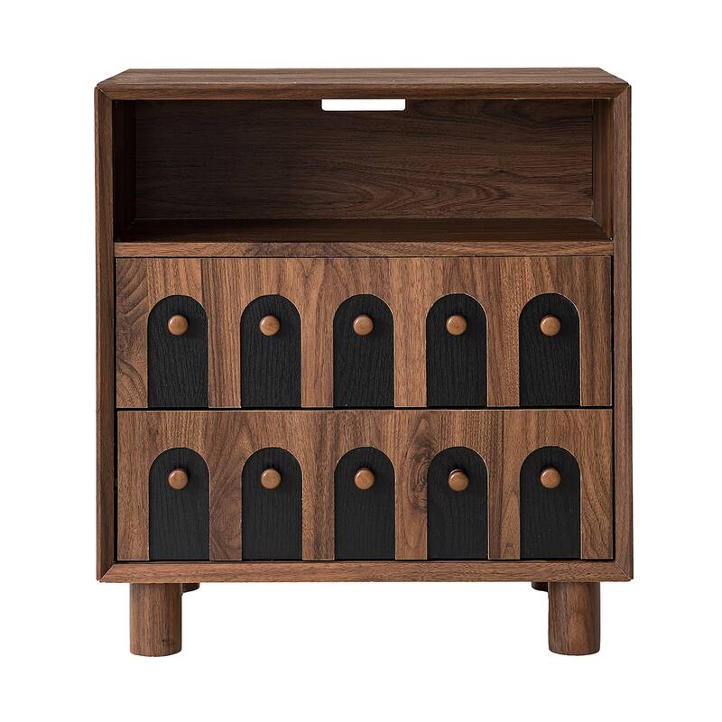 Two Drawers Nightstand