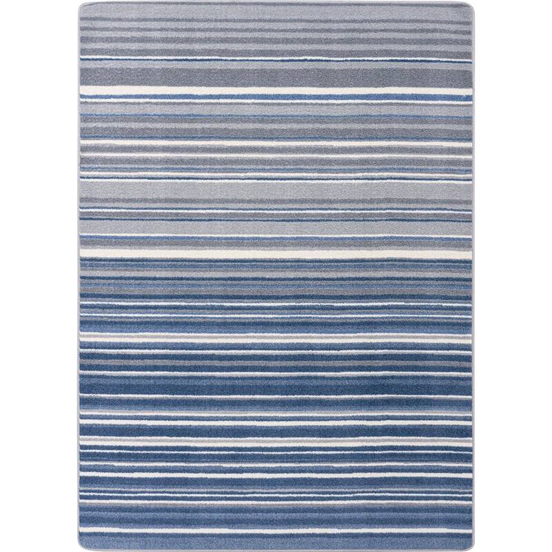 Joy Carpets Fine Line Area Rug - 5'4" x 7'8" - Marine