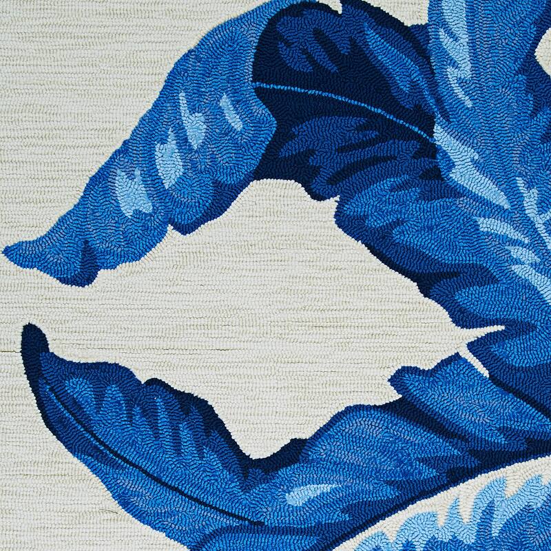 Handmade Miami Wispy Palm Indoor/ Outdoor Area Rug