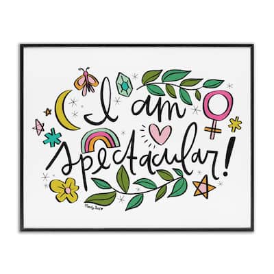 Stupell Motivational I Am Spectacular Framed Giclee Art Design By Mandy Ford Art + Illustration