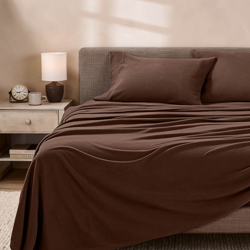 Bare Home Polar Fleece Deep Pocket Sheet Set