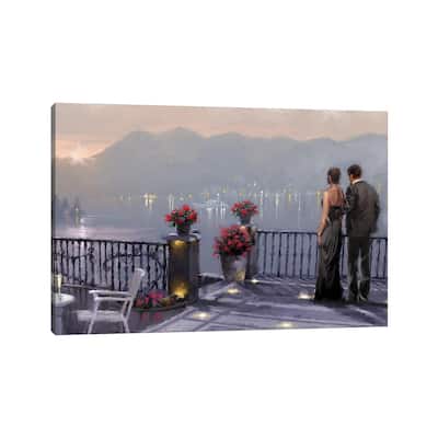 iCanvas "Lake Cafe" by The Macneil Studio Canvas Print