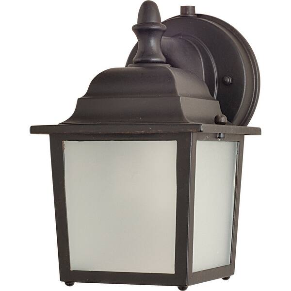 slide 2 of 4, Side Door 5.5" Wide Aluminum Outdoor Wall Light empire bronze