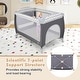 preview thumbnail 20 of 38, Babyjoy 3 in 1 Baby Playard Portable Infant Nursery Center w/ Zippered - See Details