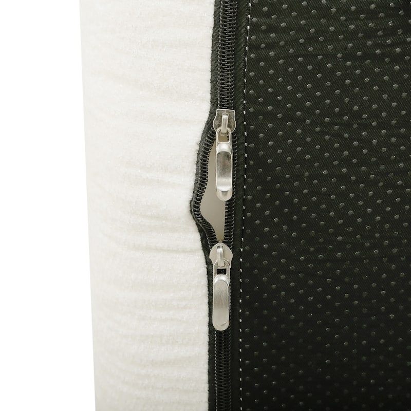 Curved Sectional Sofa with Chaise Lounge, High-Density Fully Compressed Sponge 7 Seat Sofa, Comfy Round Upholstered Couch