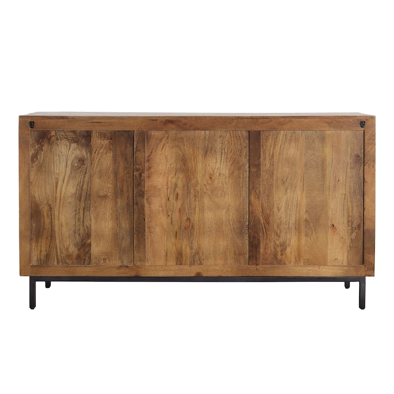 Brantley 63" Wide 2-Drawer Sideboard, Brown