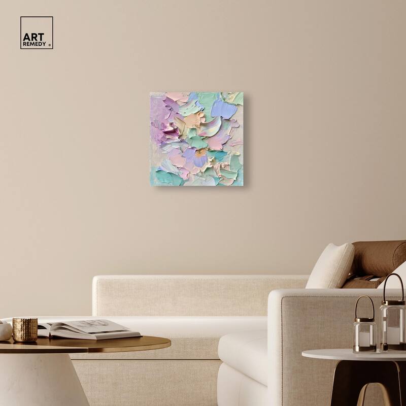Flowing Mousse II Canvas by Art Remedy, Gallery Wrapped
