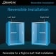 preview thumbnail 7 of 29, DreamLine Infinity-Z 36 in. D x 48 in. W x 76 3/4 in. H Sliding Shower Door, Shower Base and Backwall Kit