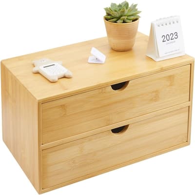 Desk Organizer with 2 Drawers