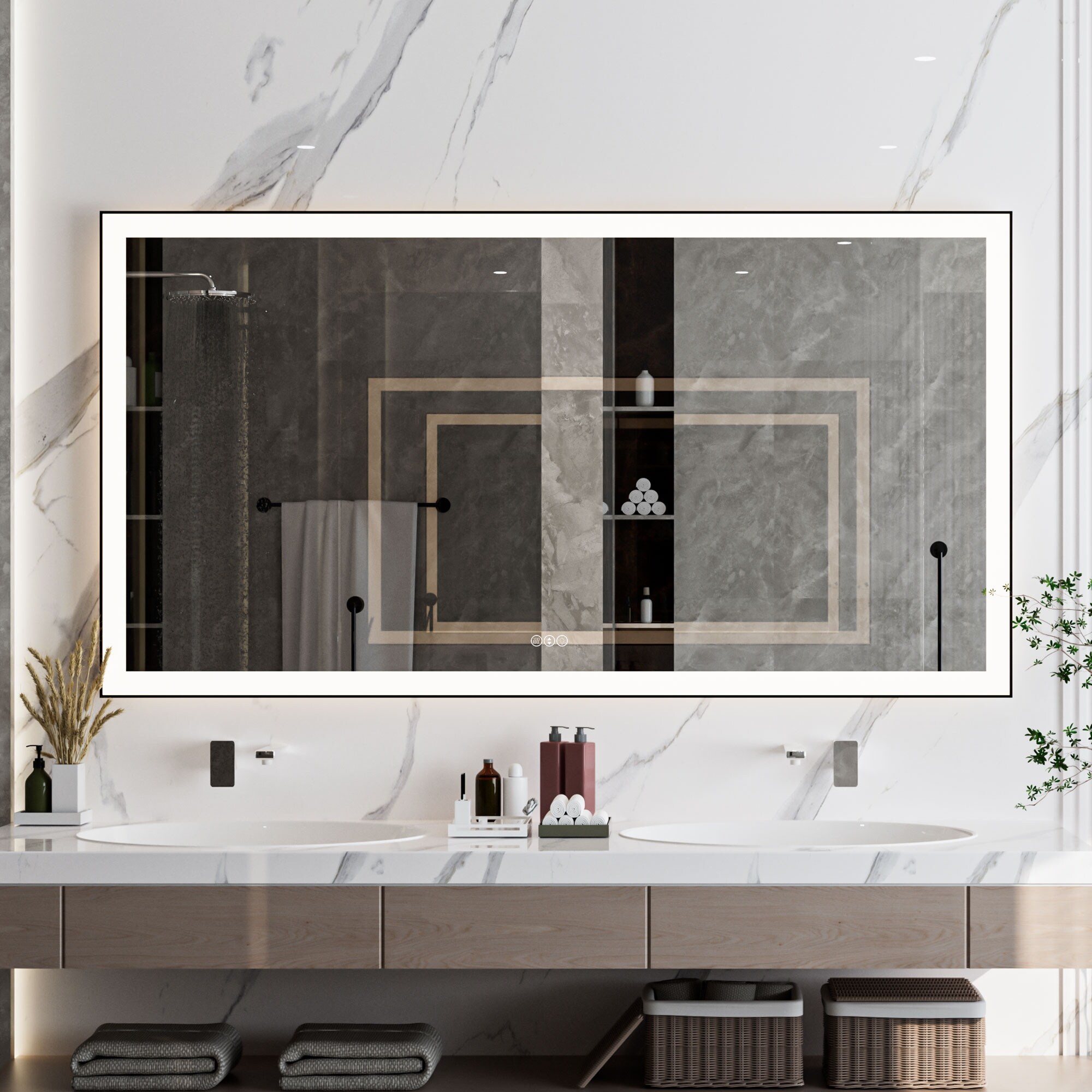 Large vanity mirror on sale