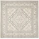 preview thumbnail 149 of 188, SAFAVIEH Adirondack Cheyenne Rustic Oriental Medallion Rug 6' Square - Ivory/Silver