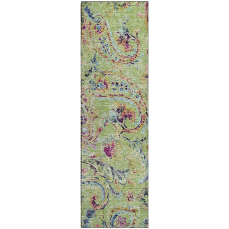 Premium Washable Super Soft Paisley Mayfield Rug