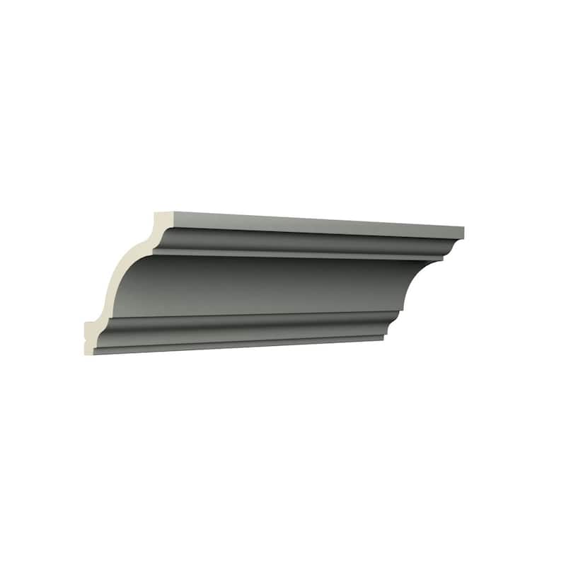 2 3/4"H x 2 3/4"P x 3 7/8"F x 96"L Pheonix Crown Moulding - 1-Pack