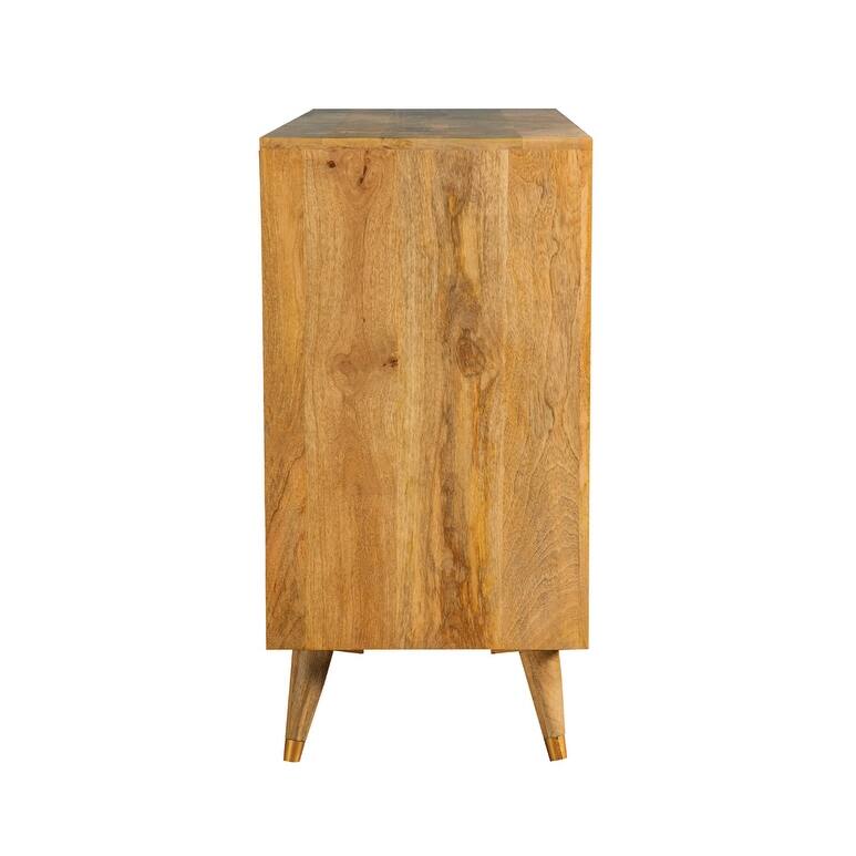 Alyssum Mango Wood Accent Cabinet Natural