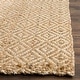 preview thumbnail 3 of 3, SAFAVIEH Handmade Natural Fiber Daiana Diamond Trellis Jute Rug