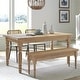 preview thumbnail 24 of 31, Grain Wood Furniture Valerie 63-inch Solid Wood Dining Table
