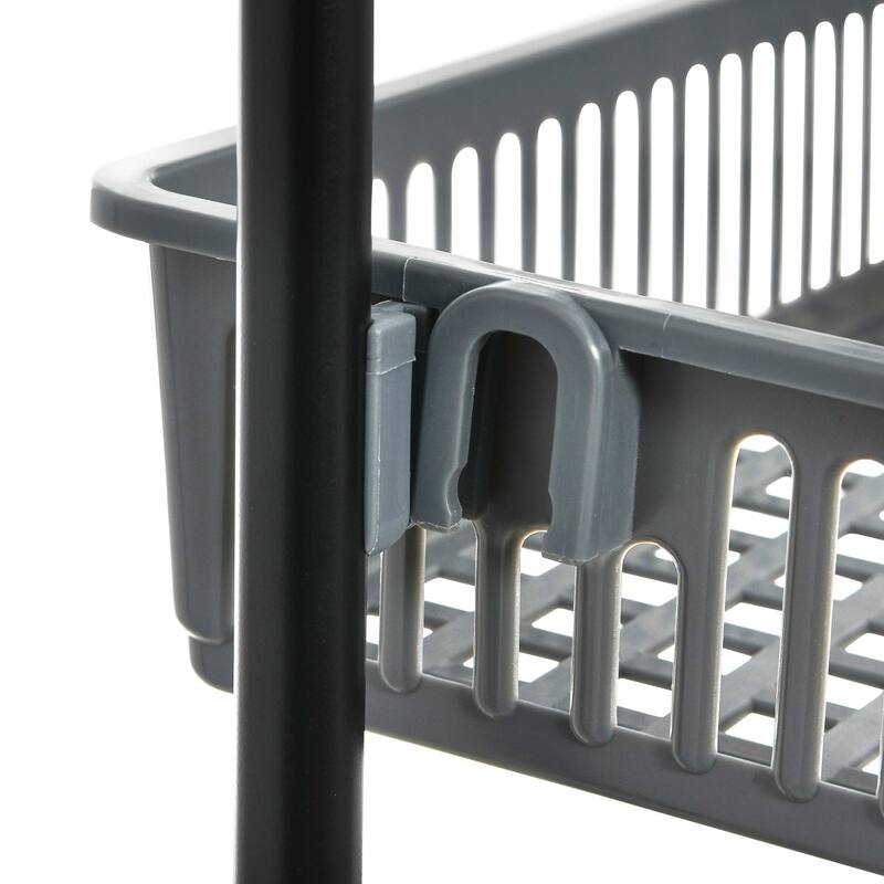 Household Essentials Over the Door Basket Storage Rack - 5 Basket