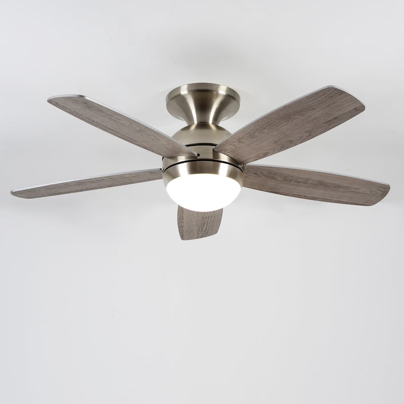 Ceiling Fan with Dimmable LED Light Remote Control