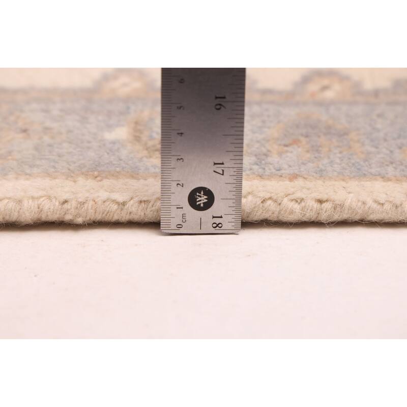 ECARPETGALLERY Hand-knotted Royal Oushak Cream Wool Rug - 9'0 x 11'6