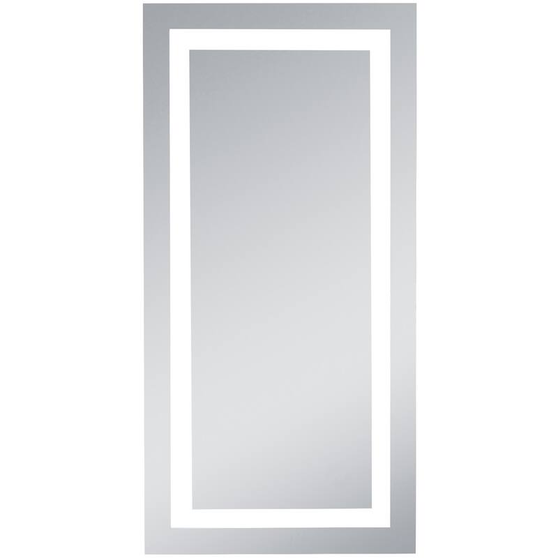 Elegant Lighting Nova 40" X 20" 5000K LED Mirror with Defogging System - Natural