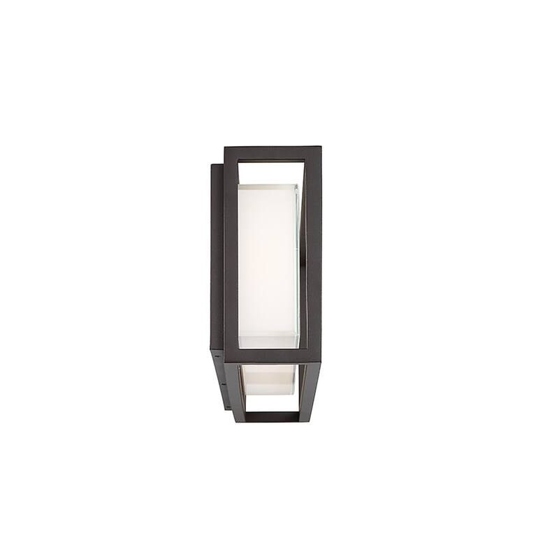 Framed 8in LED Indoor or Outdoor Wall Light 3000K