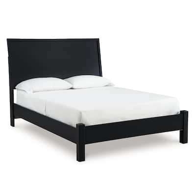 Signature Design by Ashley Danziar Black Queen Panel Headboard