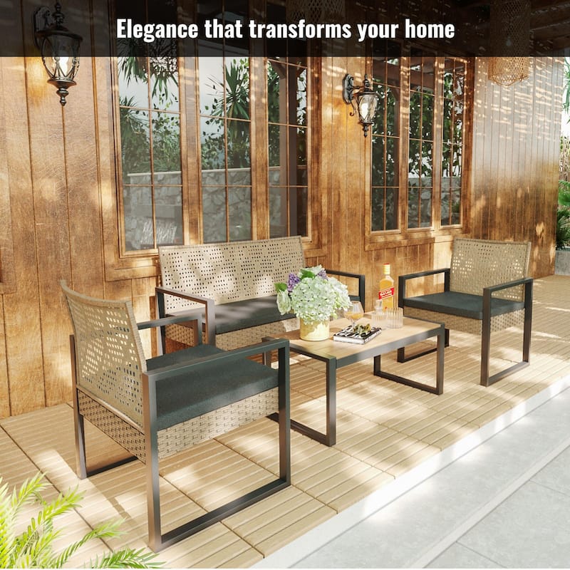 4-Piece Patio Furniture Set