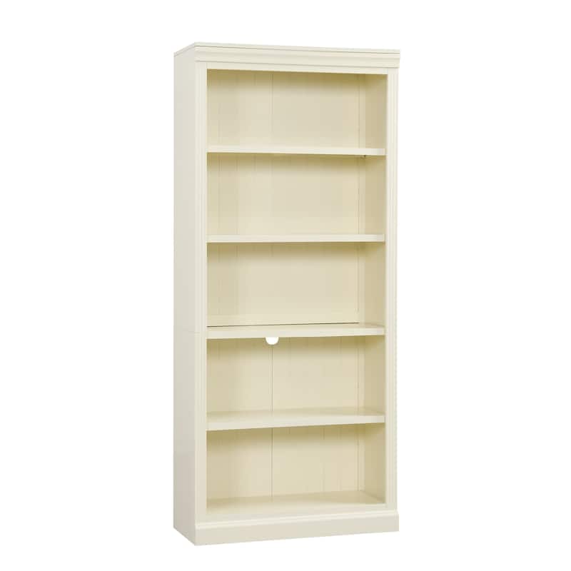 83.4" Tall Wood Bookcase, 5-Tier Adjustable Home Office Bookshelves