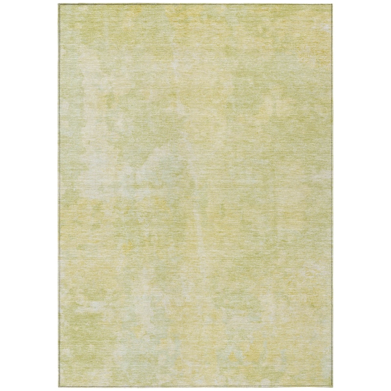 Machine Washable Indoor/ Outdoor Modern Ombre Chantille Rug
