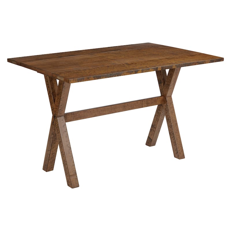 OSP Home Furnishings Flip Top Table - Brown